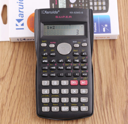 Classic Black Student Calculator Flip