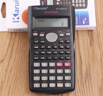 Classic Black Student Calculator Flip