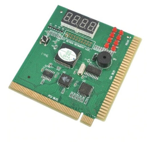 Computer Accessories Fault Diagnosis Card Four-digit Computer Motherboard Four-digit Diagnosis Card PCI Motherboard Test Card