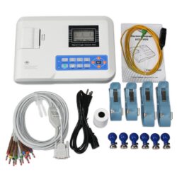 Featured image for 'CONTEC Digital 1 Channel 12 Lead ECG Machine EKG Electrocardiograph ECG100G Printer'